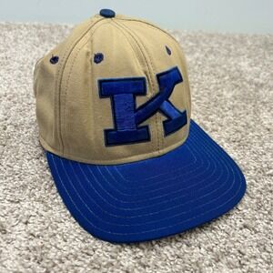 Vintage Kentucky Wildcats UK Fitted Hat Size 7 1/4 USA Made Big K Low Profile